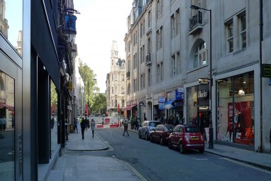 Original buildings from Rathbone Place